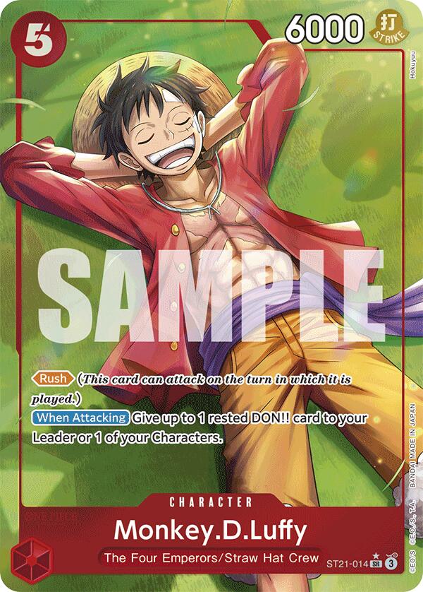 Monkey.D.Luffy (Parallel) [Starter Deck EX: Gear 5] | Card Merchant Takapuna