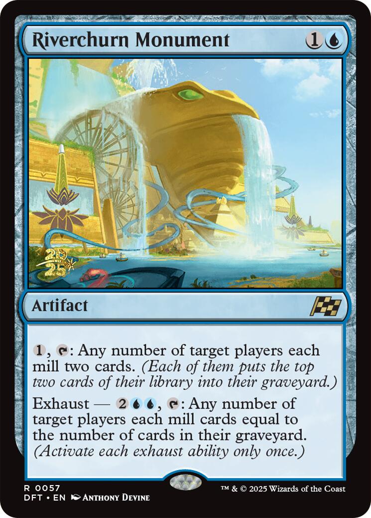 Riverchurn Monument [Aetherdrift Prerelease Promos] | Card Merchant Takapuna