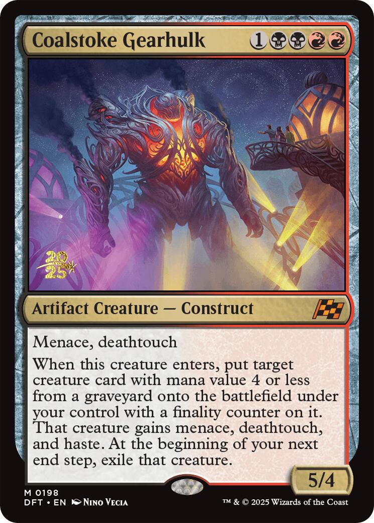 Coalstoke Gearhulk [Aetherdrift Prerelease Promos] | Card Merchant Takapuna