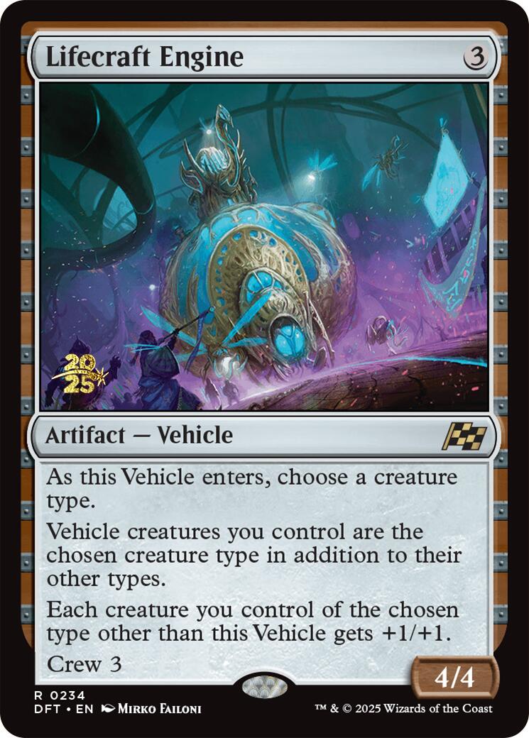 Lifecraft Engine [Aetherdrift Prerelease Promos] | Card Merchant Takapuna