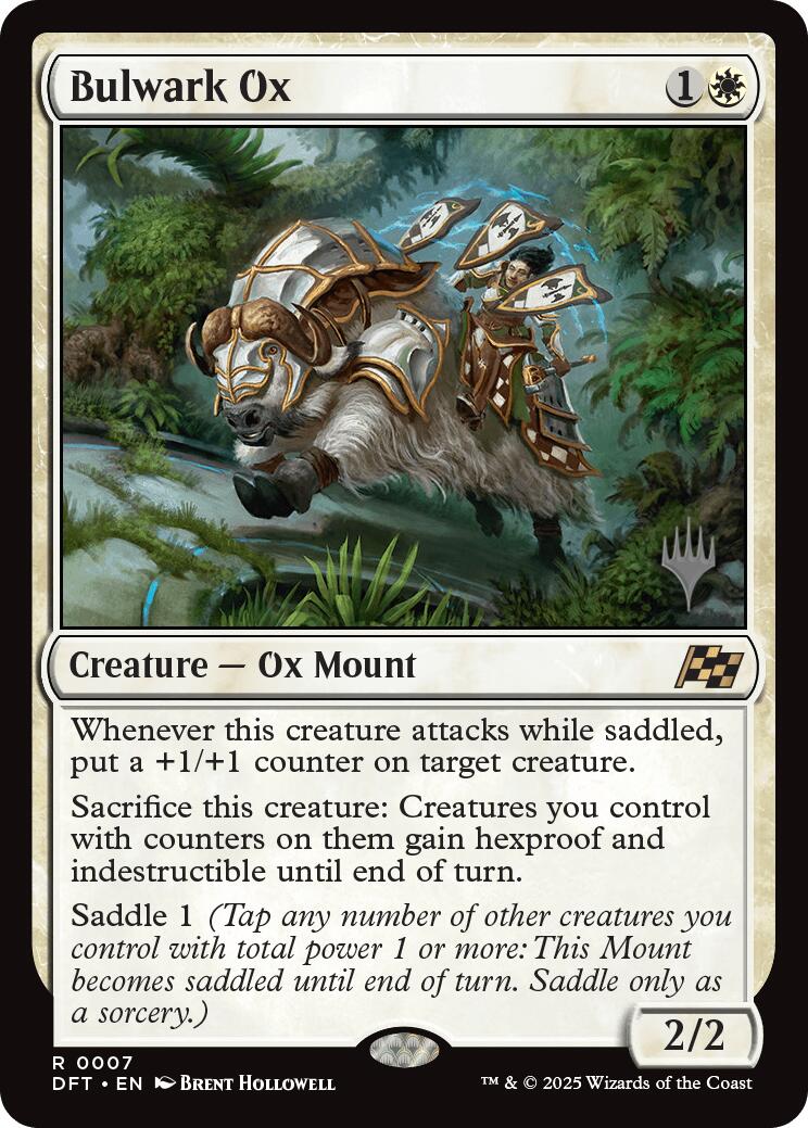 Bulwark Ox [Aetherdrift Promos] | Card Merchant Takapuna