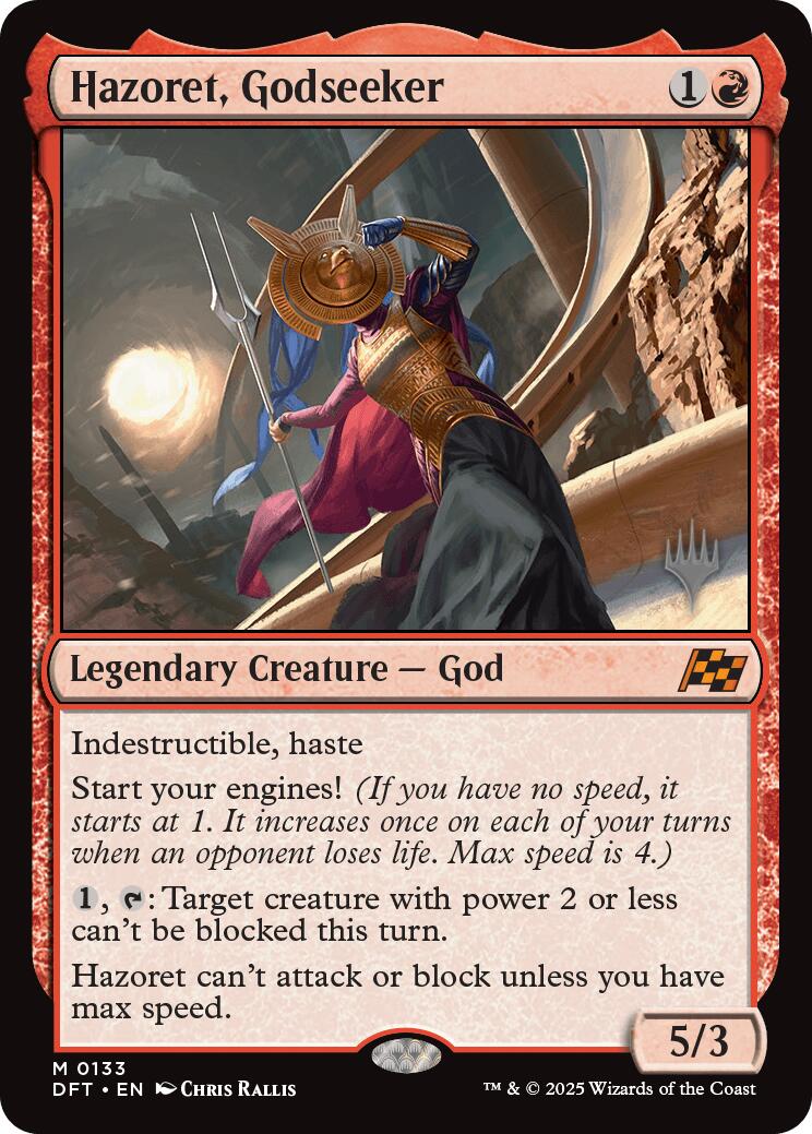 Hazoret, Godseeker [Aetherdrift Promos] | Card Merchant Takapuna