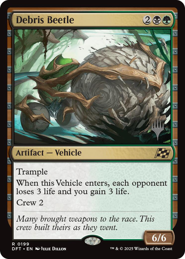 Debris Beetle [Aetherdrift Promos] | Card Merchant Takapuna