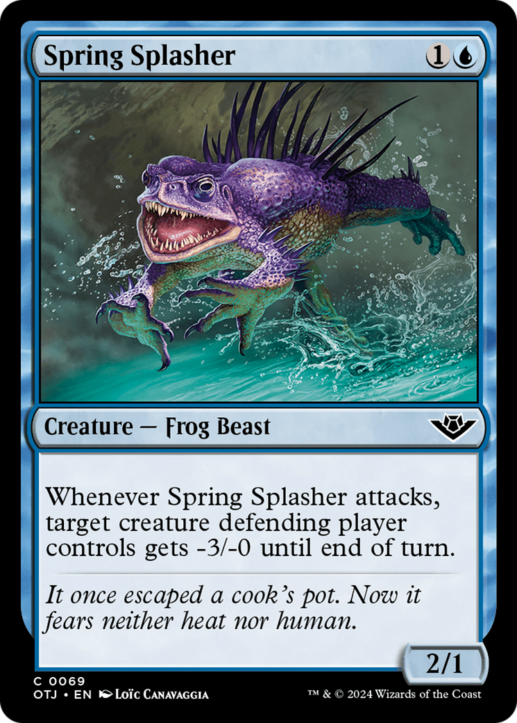 Spring Splasher [Outlaws of Thunder Junction] | Card Merchant Takapuna