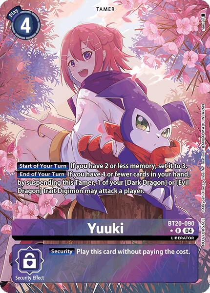 Yuuki [BT20-090] (Special Booster Ver.2.5 Celebration Event -Winner-) [Release Special Booster 2.5 Celebration Event Cards] | Card Merchant Takapuna