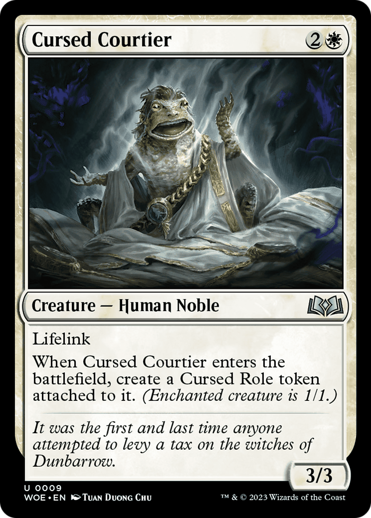 Cursed Courtier [Wilds of Eldraine] | Card Merchant Takapuna