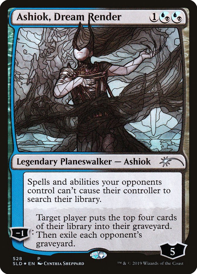 Ashiok, Dream Render (Stained Glass) [Secret Lair Drop Promos] | Card Merchant Takapuna