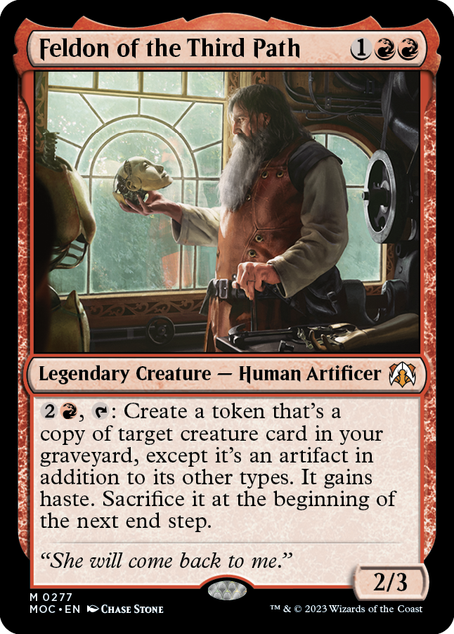 Feldon of the Third Path [March of the Machine Commander] | Card Merchant Takapuna