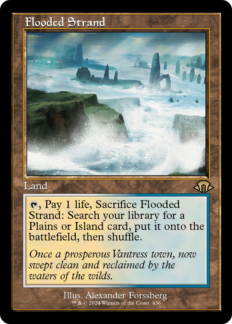 Flooded Strand (Retro) [Modern Horizons 3] | Card Merchant Takapuna