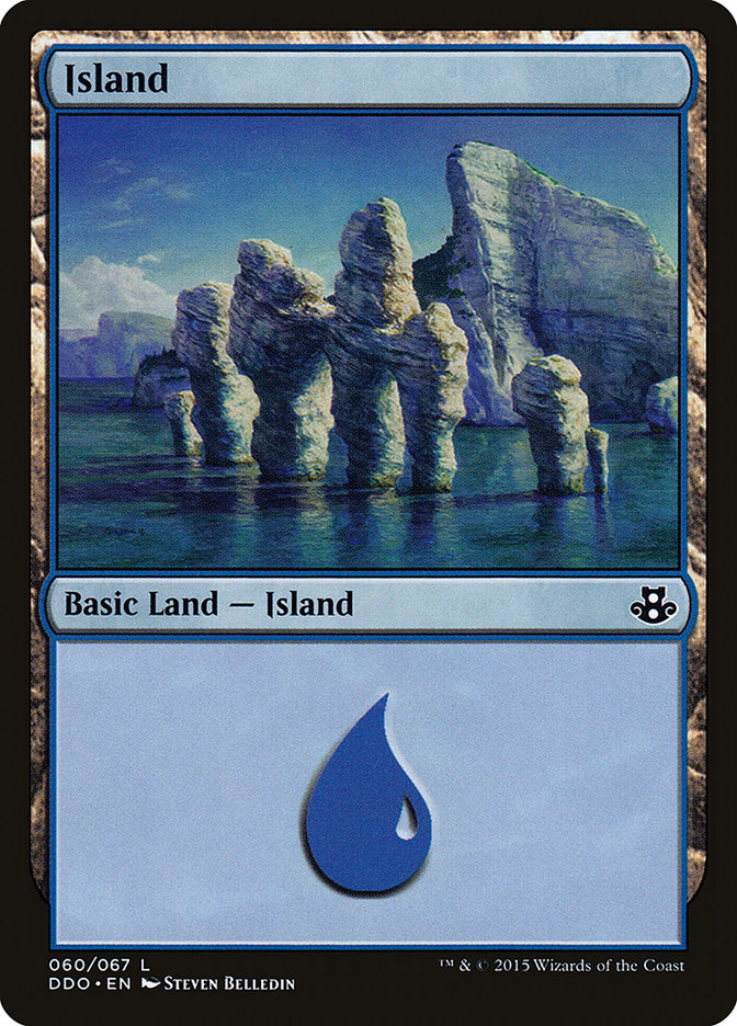 Island (60) [Duel Decks: Elspeth vs. Kiora] | Card Merchant Takapuna