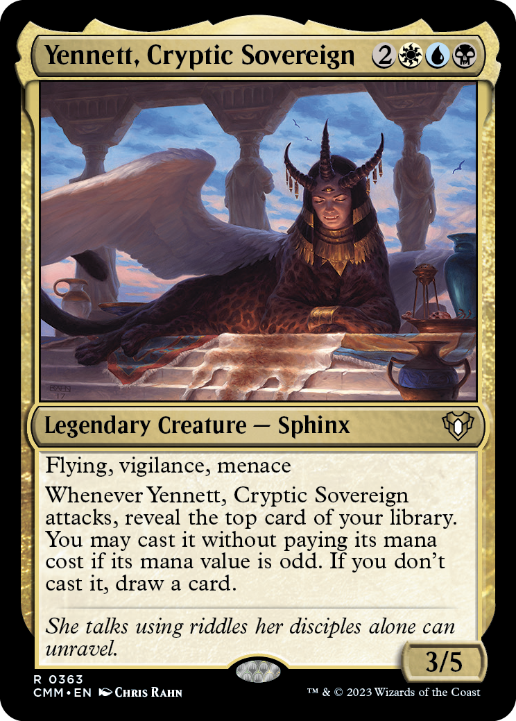 Yennett, Cryptic Sovereign [Commander Masters] | Card Merchant Takapuna