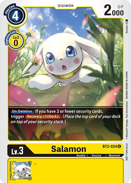 Salamon [BT2-034] (Official Tournament Pack Vol.3) [Release Special Booster Promos] | Card Merchant Takapuna