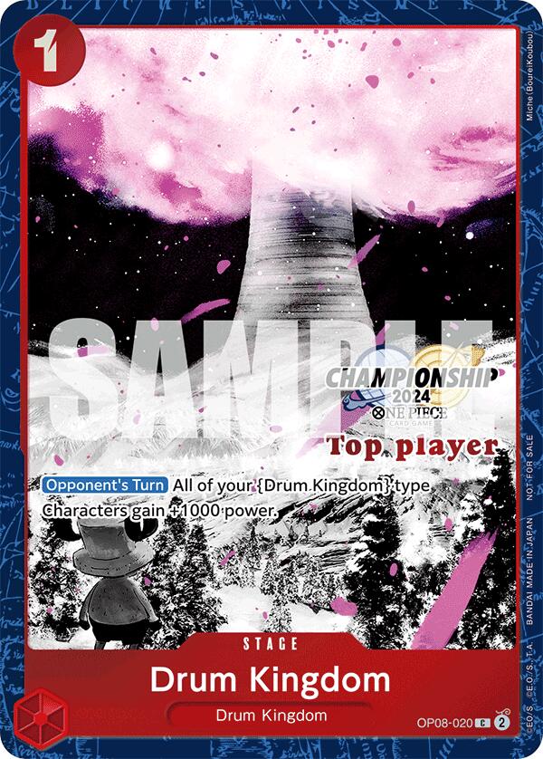 Drum Kingdom (Championship 2024 Top Player Pack Vol. 2) [One Piece Promotion Cards] | Card Merchant Takapuna