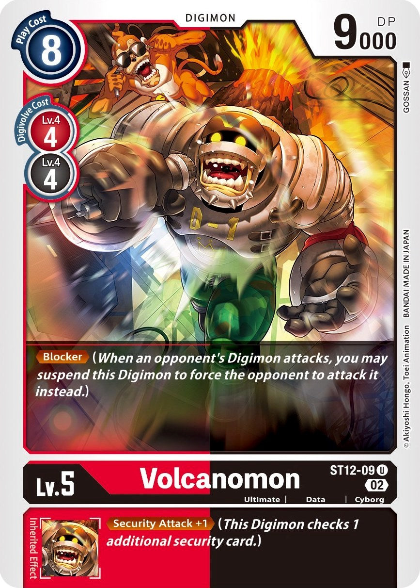 Volcanomon [ST12-09] [Starter Deck: Jesmon] | Card Merchant Takapuna