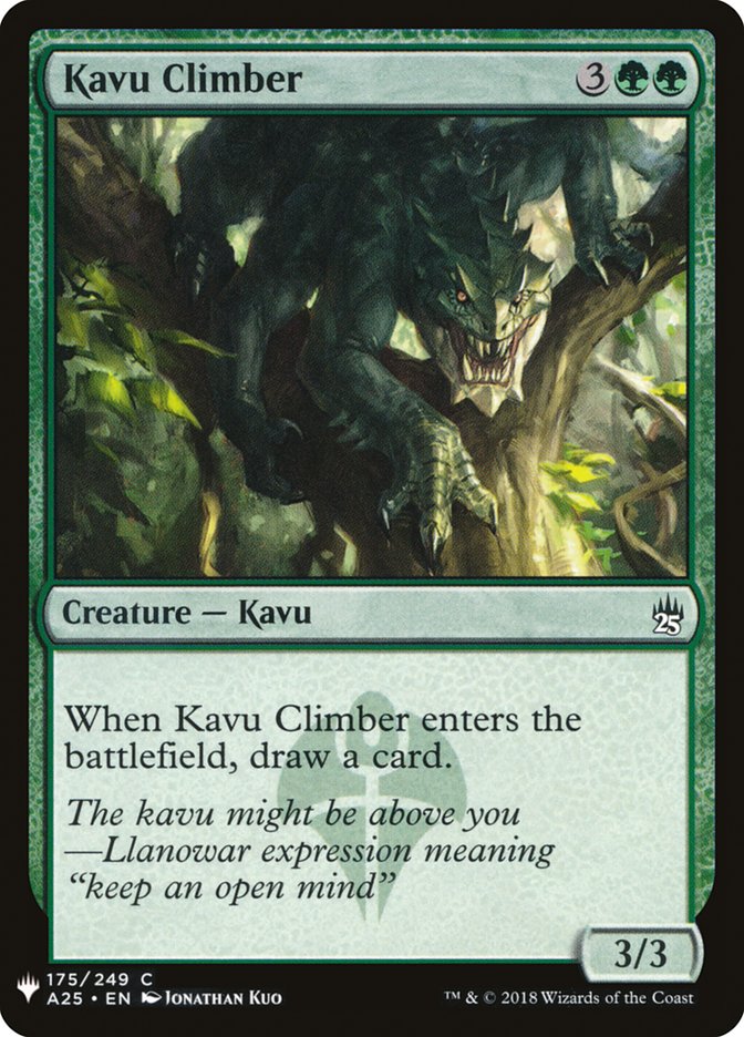 Kavu Climber [Mystery Booster] | Card Merchant Takapuna