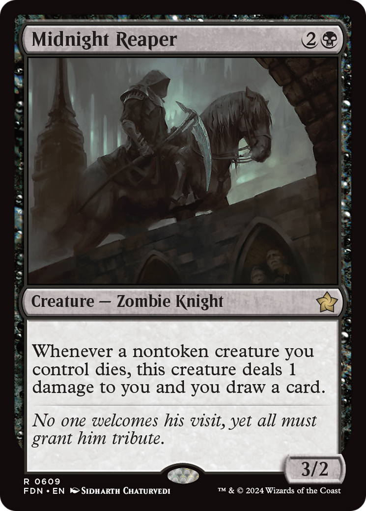 Midnight Reaper [Foundations] | Card Merchant Takapuna