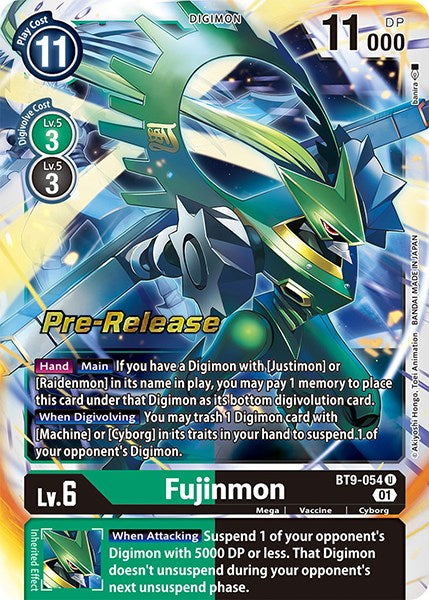 Fujinmon [BT9-054] [X Record Pre-Release Promos] | Card Merchant Takapuna