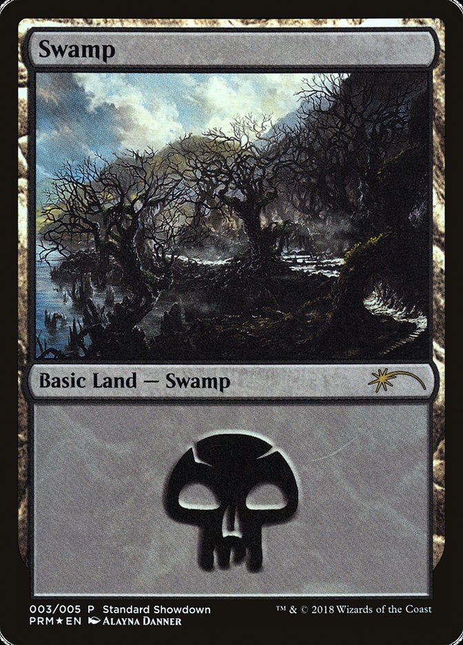 Swamp (Alayna Danner) [Standard Showdown Promos] | Card Merchant Takapuna