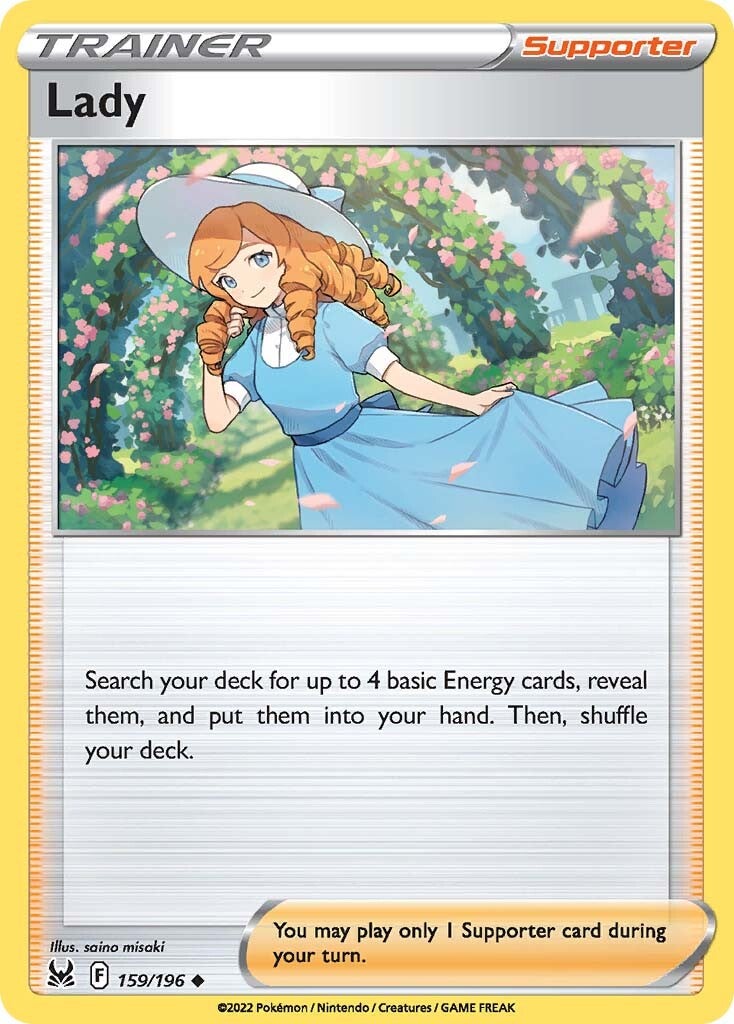 Lady (159/196) [Sword & Shield: Lost Origin] | Card Merchant Takapuna