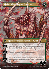 Grist, Voracious Larva // Grist, the Plague Swarm (Borderless) [Modern Horizons 3] | Card Merchant Takapuna