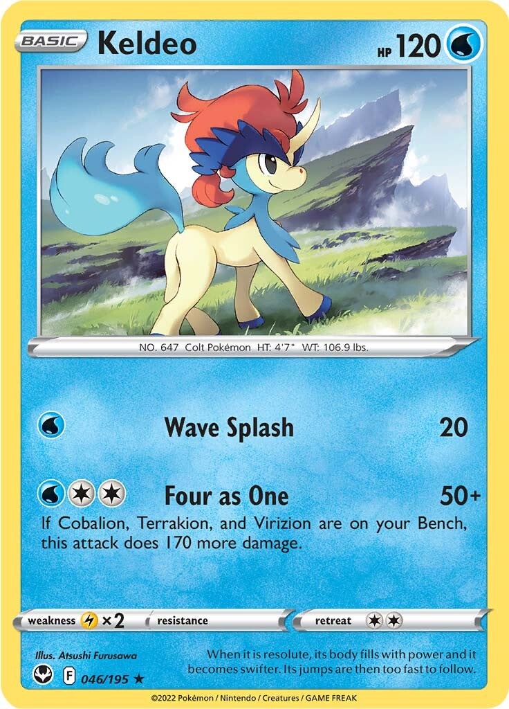 Keldeo (046/195) [Sword & Shield: Silver Tempest] | Card Merchant Takapuna