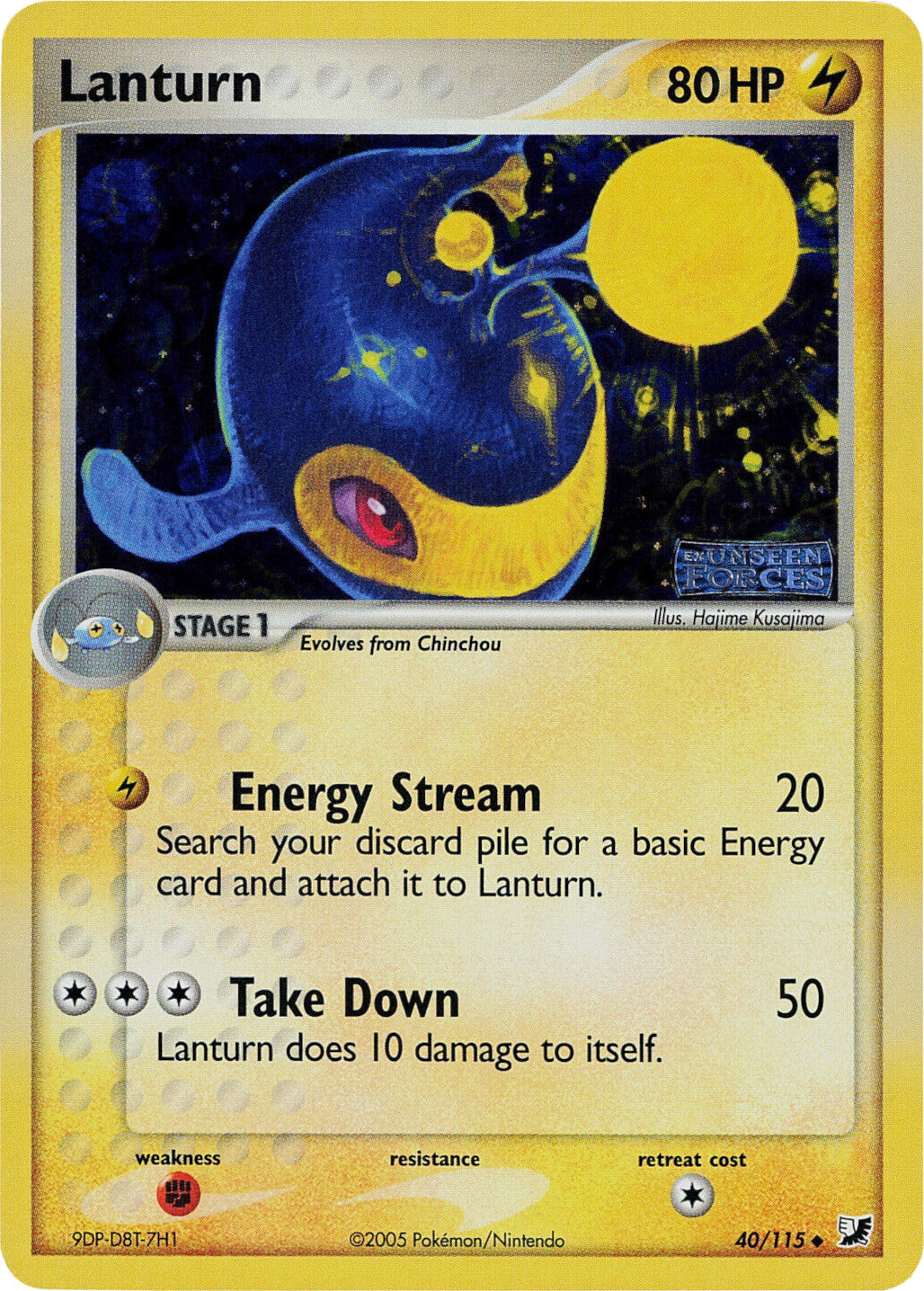 Lanturn (40/115) (Stamped) [EX: Unseen Forces] | Card Merchant Takapuna