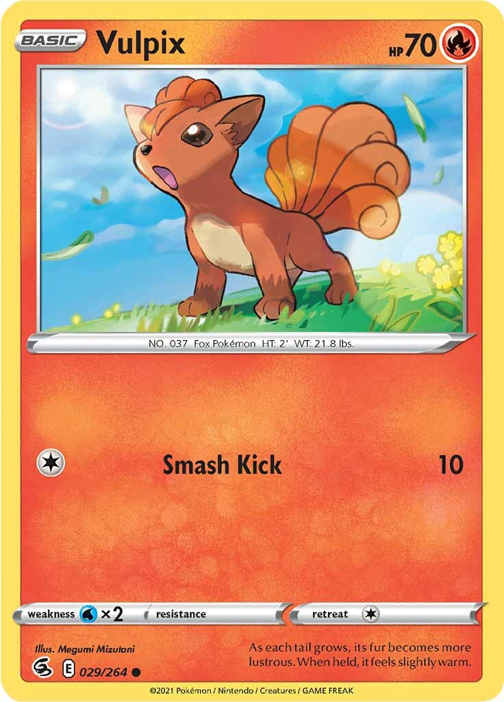 Vulpix (029/264) [Sword & Shield: Fusion Strike] | Card Merchant Takapuna