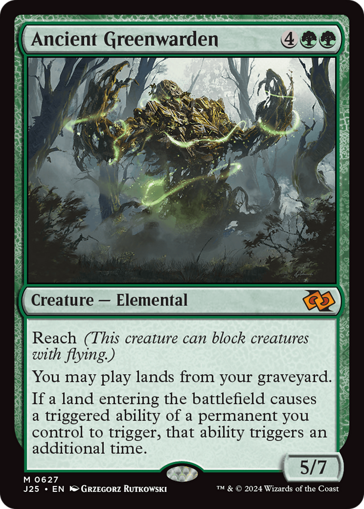 Ancient Greenwarden [Foundations Jumpstart] | Card Merchant Takapuna