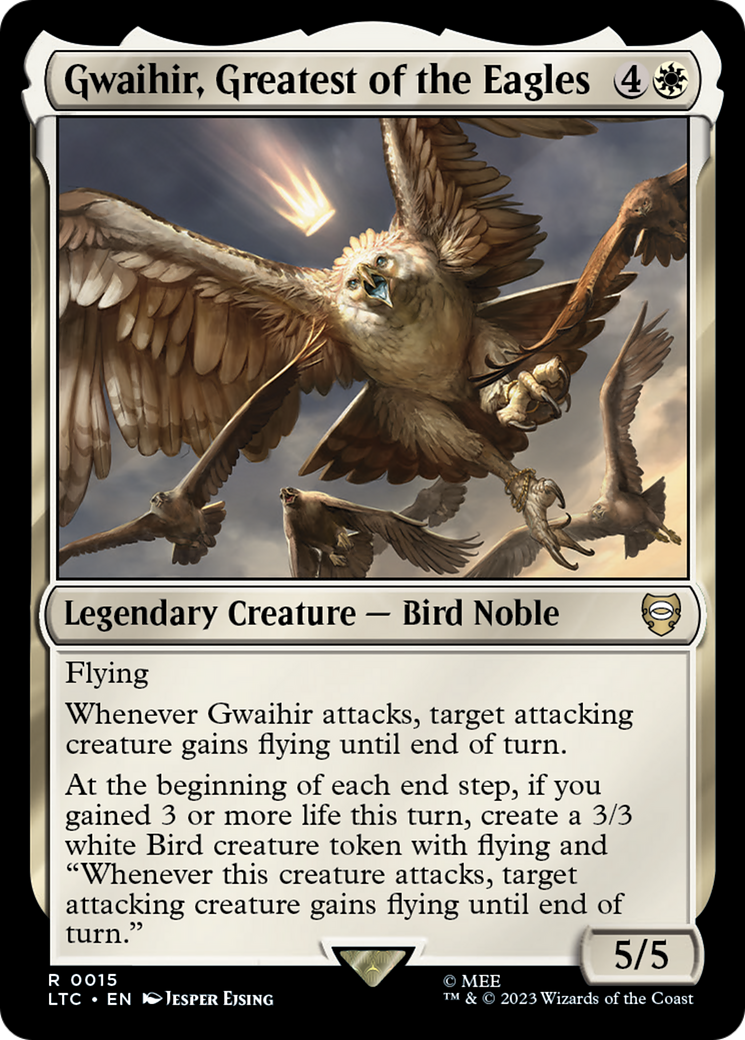 Gwaihir, Greatest of the Eagles [The Lord of the Rings: Tales of Middle-Earth Commander] | Card Merchant Takapuna