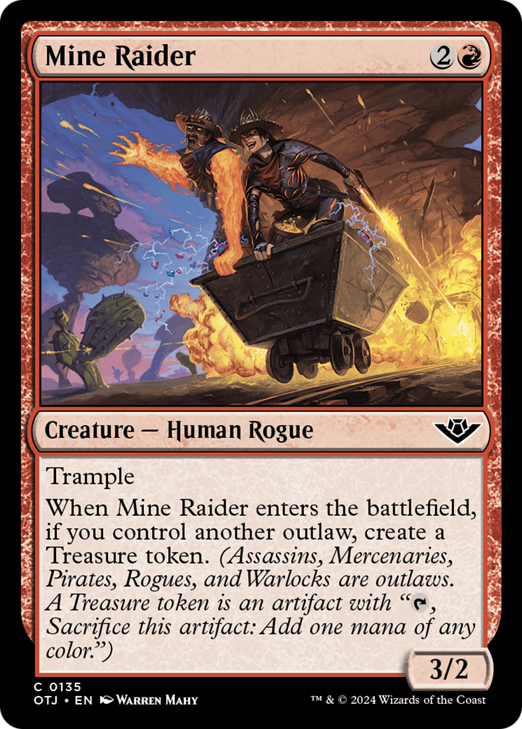 Mine Raider [Outlaws of Thunder Junction] | Card Merchant Takapuna