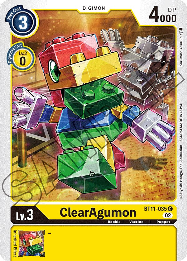 ClearAgumon [BT11-035] [Dimensional Phase] | Card Merchant Takapuna