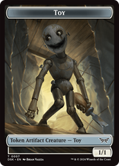 Toy // Spider Double-Sided Token [Duskmourn: House of Horror Tokens] | Card Merchant Takapuna