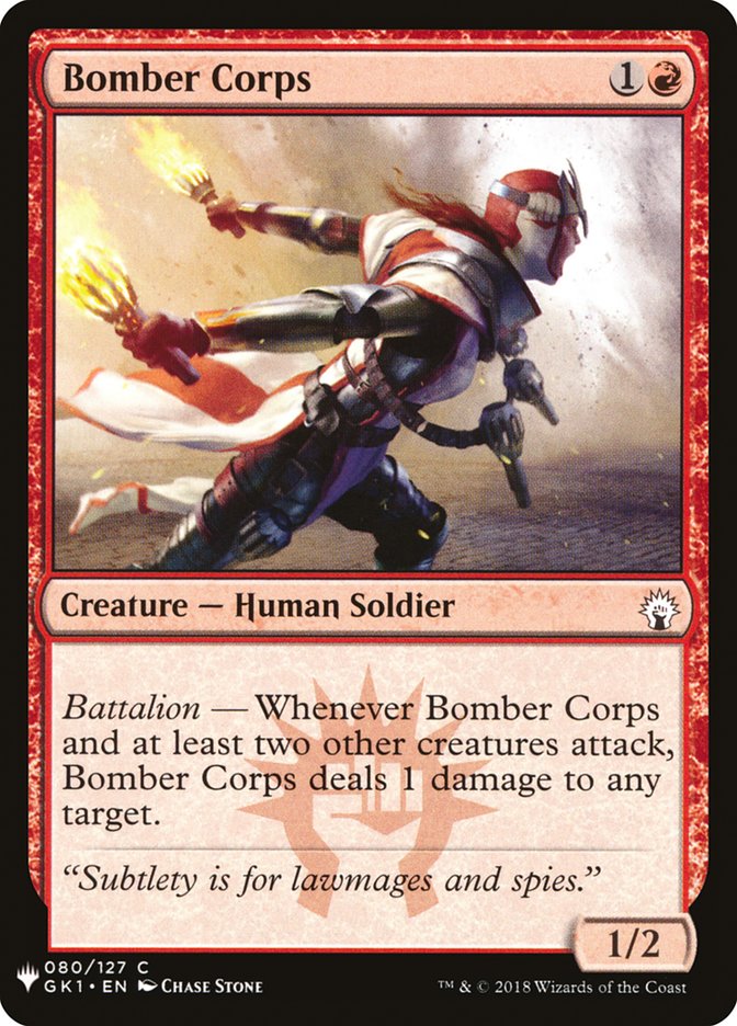 Bomber Corps [Mystery Booster] | Card Merchant Takapuna