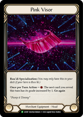 Pink Visor [LSS007] (Promo)  Cold Foil | Card Merchant Takapuna