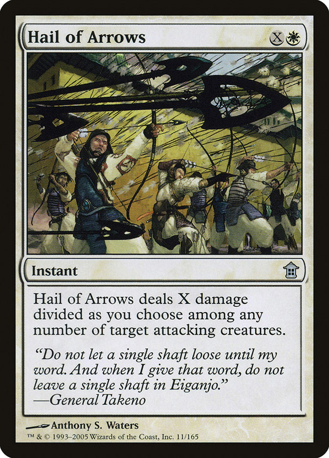 Hail of Arrows [Saviors of Kamigawa] | Card Merchant Takapuna