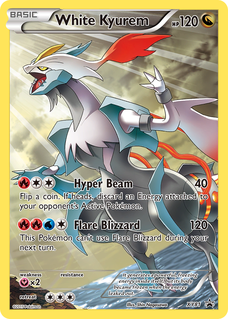 White Kyurem (XY81) (Full Art Promo) [XY: Black Star Promos] | Card Merchant Takapuna