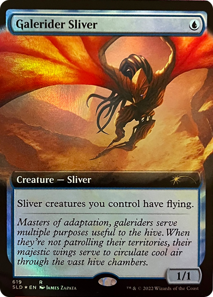 Galerider Sliver (Extended Art) [Secret Lair Drop Series] | Card Merchant Takapuna