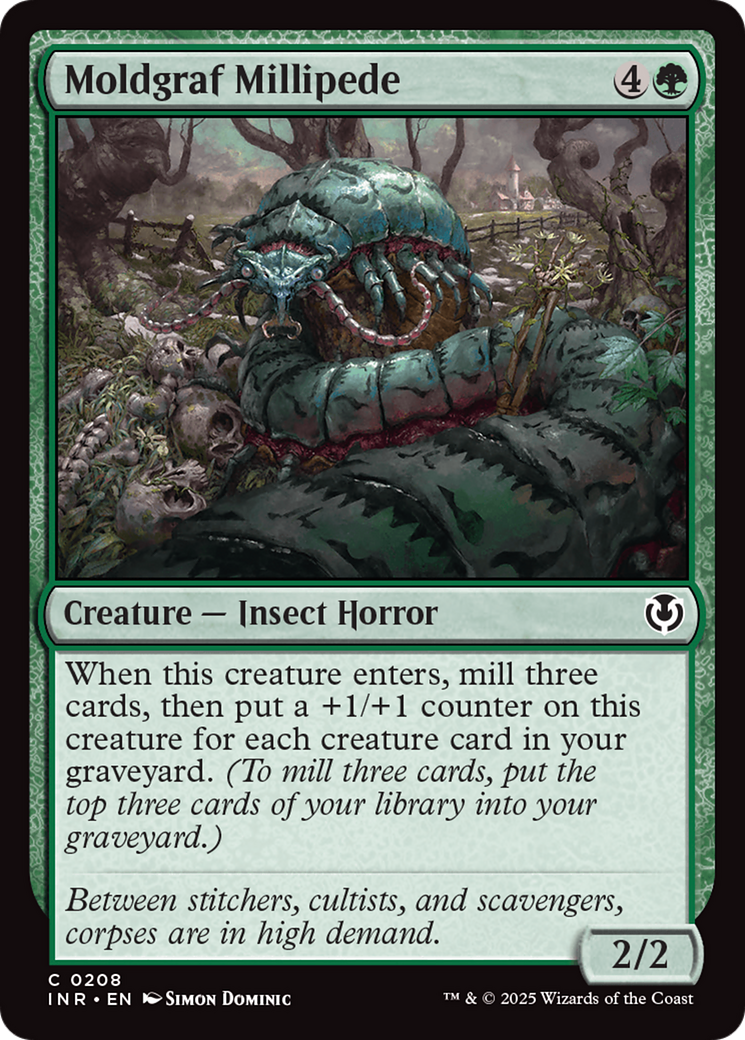 Moldgraf Millipede [Innistrad Remastered] | Card Merchant Takapuna