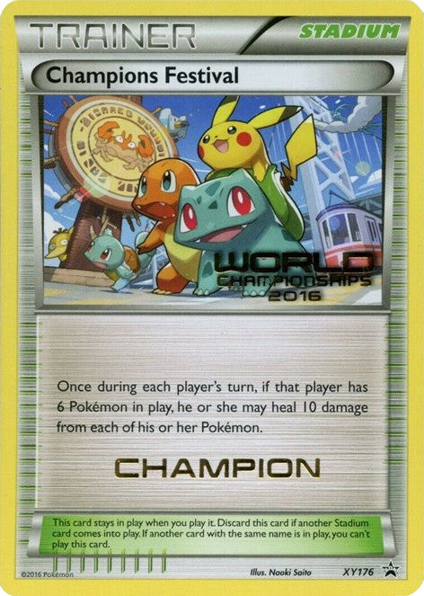 Champions Festival (XY176) (2016 Champion) [XY: Black Star Promos] | Card Merchant Takapuna