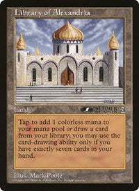 Library of Alexandria (Oversized) [Oversize Cards] | Card Merchant Takapuna