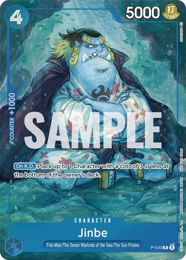 Jinbe (Event Pack Vol. 1) [One Piece Promotion Cards] | Card Merchant Takapuna