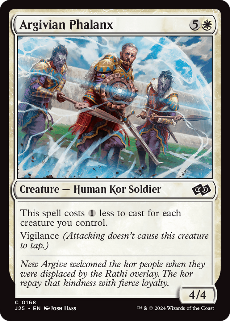 Argivian Phalanx [Foundations Jumpstart] | Card Merchant Takapuna