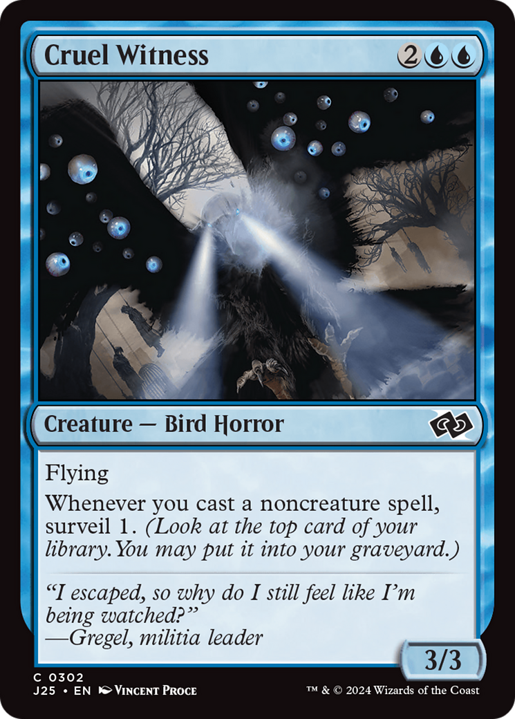 Cruel Witness [Foundations Jumpstart] | Card Merchant Takapuna