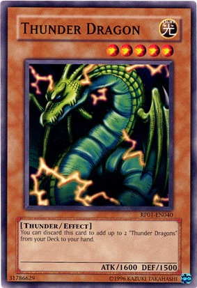 Thunder Dragon [RP01-EN040] Common | Card Merchant Takapuna