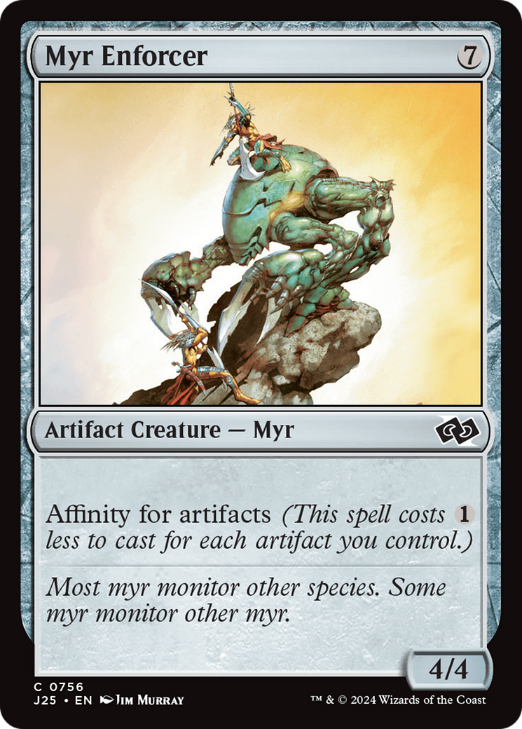 Myr Enforcer [Foundations Jumpstart] | Card Merchant Takapuna