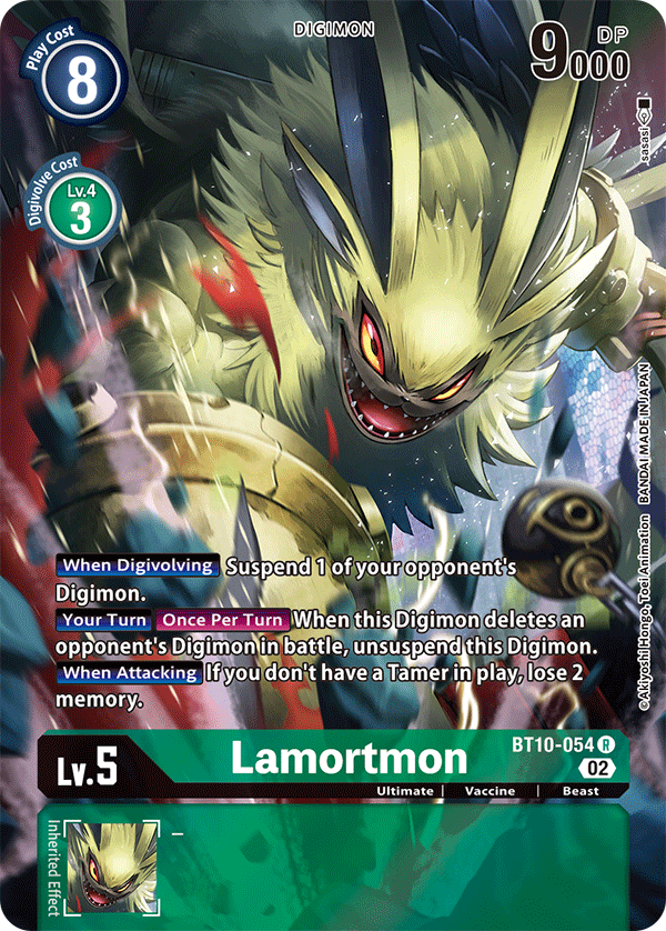 Lamortmon [BT10-054] (Alternate Art) [Xros Encounter] | Card Merchant Takapuna