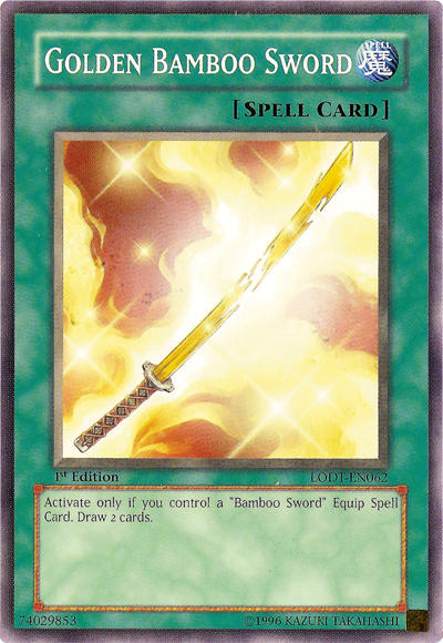 Golden Bamboo Sword [LODT-EN062] Common | Card Merchant Takapuna