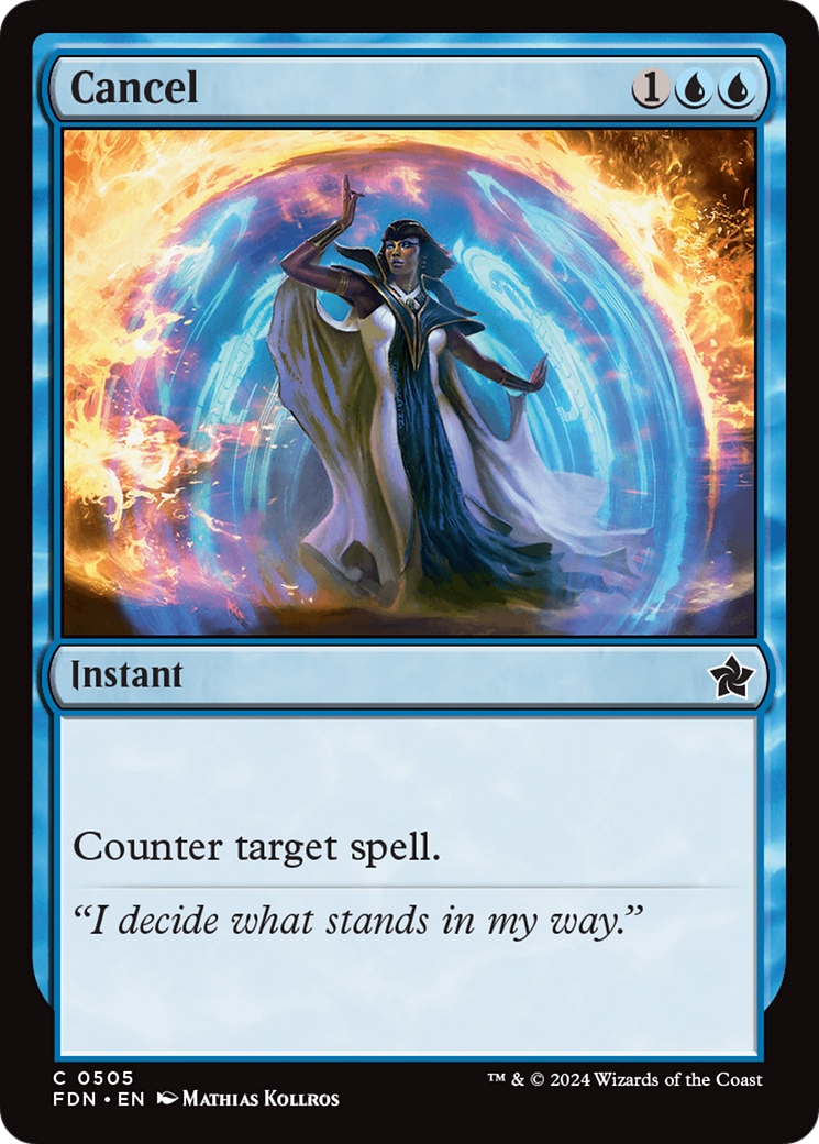 Cancel [Foundations] | Card Merchant Takapuna