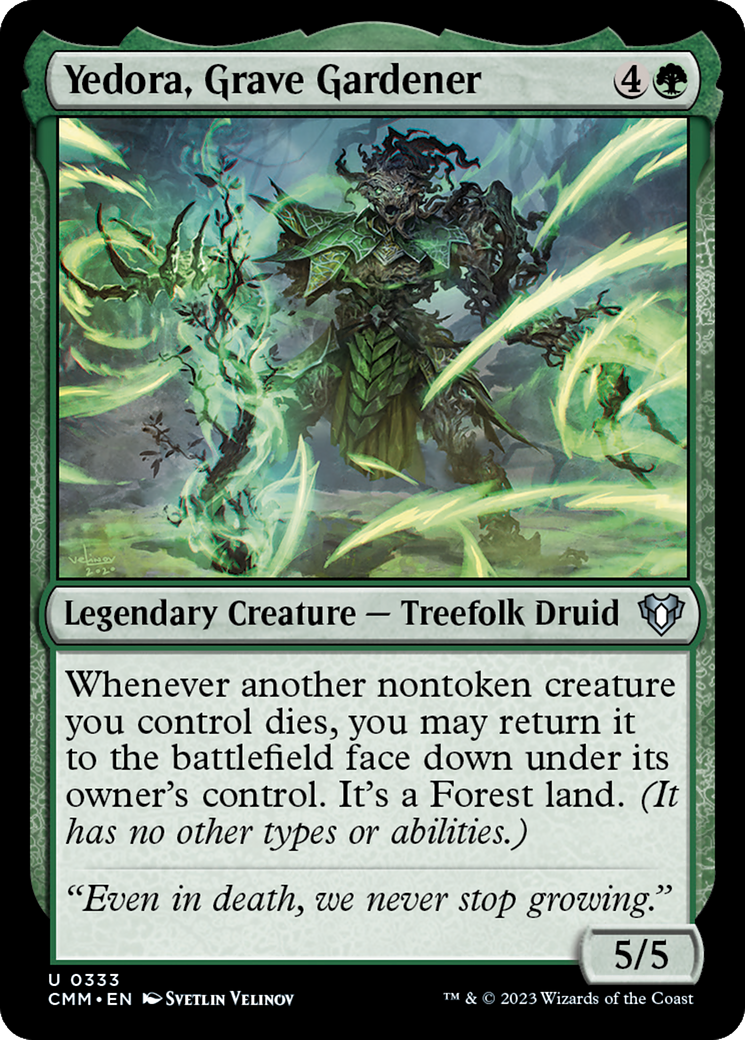 Yedora, Grave Gardener [Commander Masters] | Card Merchant Takapuna