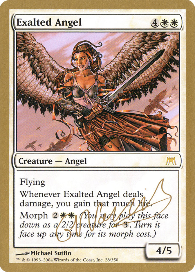 Exalted Angel (Gabriel Nassif) [World Championship Decks 2004] | Card Merchant Takapuna